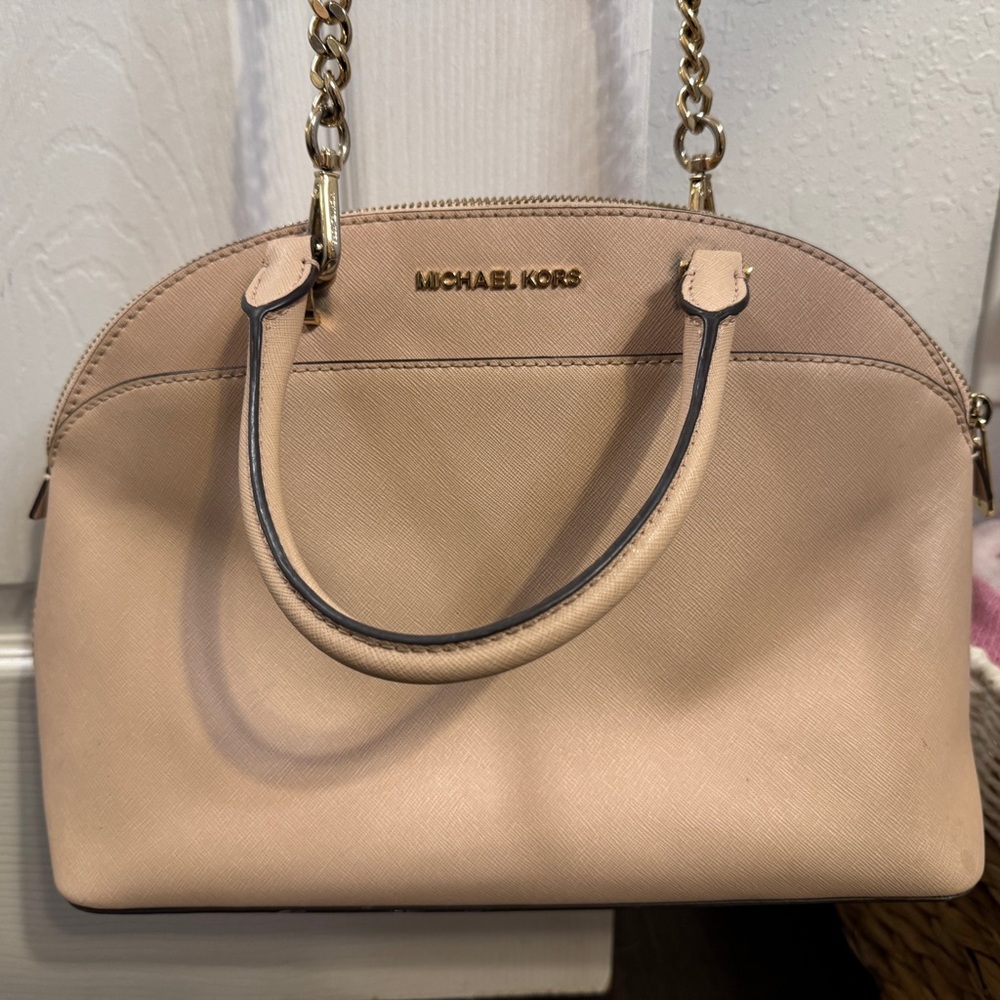 Michael Kors Light Pink Satchel Bag